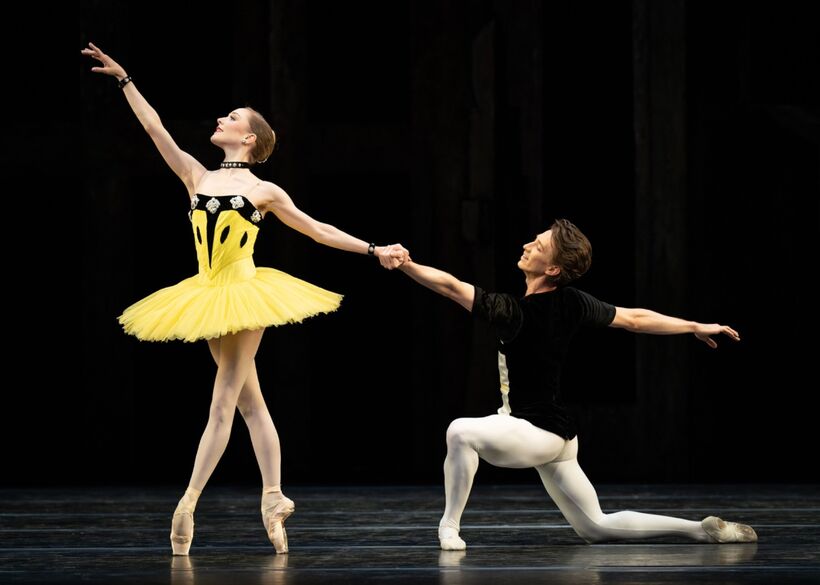 Scénes de ballet (foto Helen Maybanks, Royal Ballet and Opera)